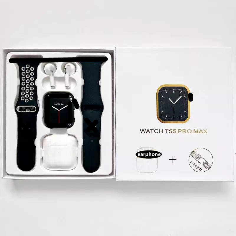 Reloj Smart watch 2 correas + audifonos