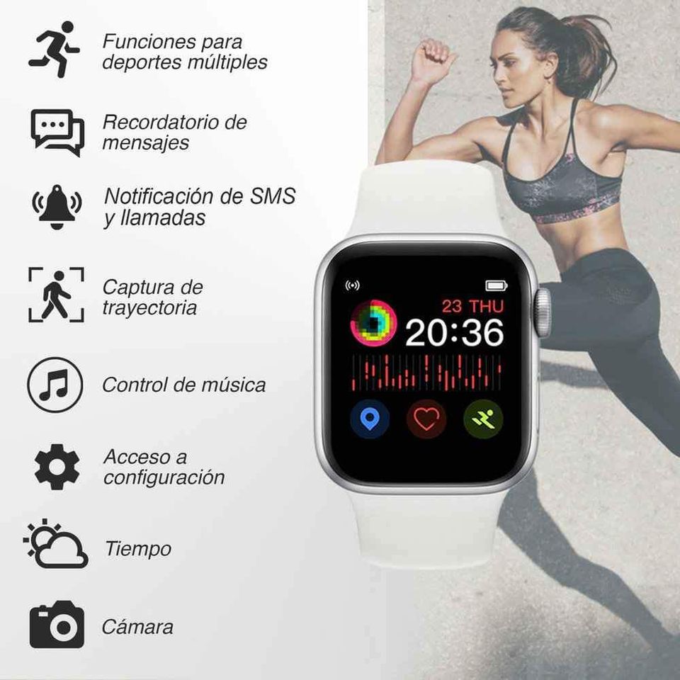 Reloj Smartwatch T500™; TENDENCIA 2023